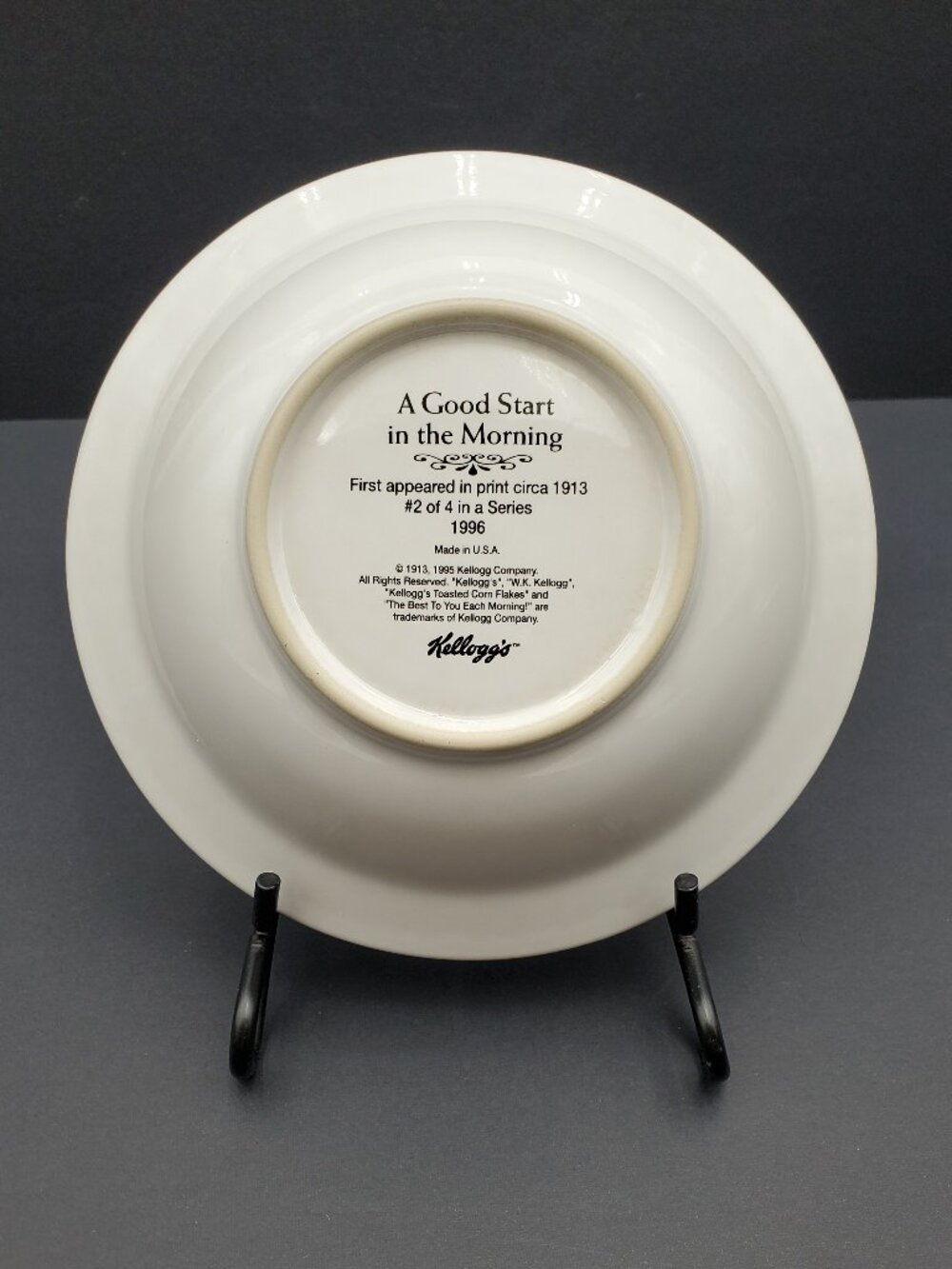 Kellogg's Corn Flakes 90th Anniversary Collectible Cereal Bowls Vintage Ad Bowls - Picture 9 of 13